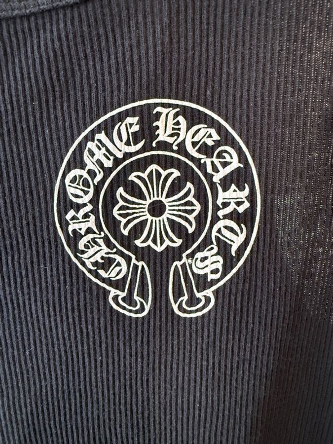 Chrome Hearts✨Y2K辣妹 大U領大袖口無袖背心 #S-5