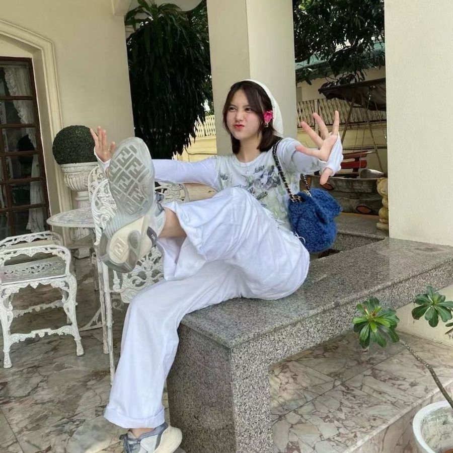 Chanel 羊羔毛19bag小號 藍色金扣 26*20*9 98新配件塵袋保卡-1