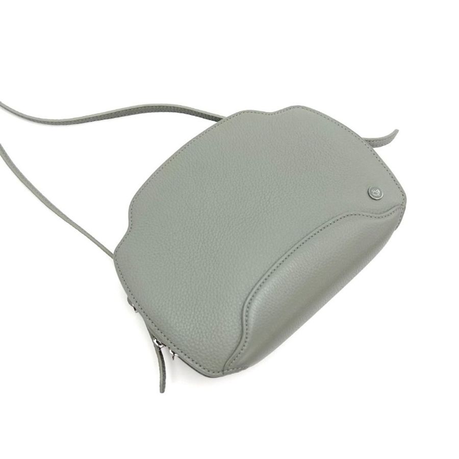 LORO PIANA SesiaBag 綠色小泡芙肩背斜背包 19.5*15*7.5 9新 配件塵袋-5