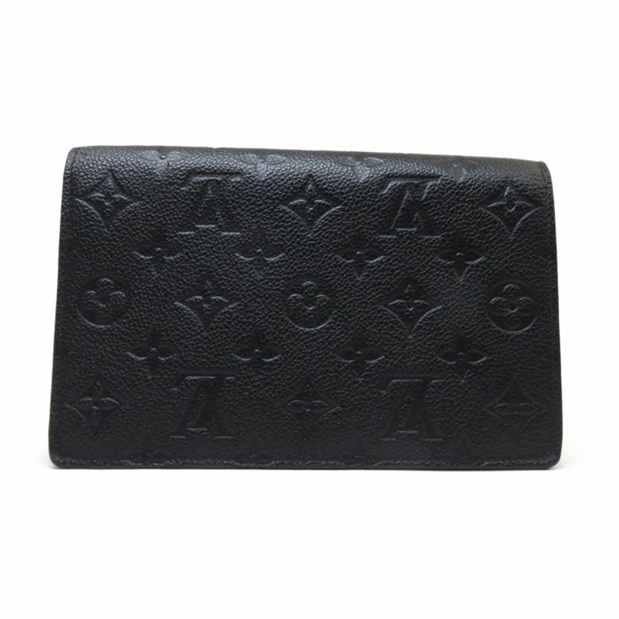 LOUIS VUITTON 路易威登 Monogram Empreinte Portefeuille Vavin M67839 鏈條單肩包-1