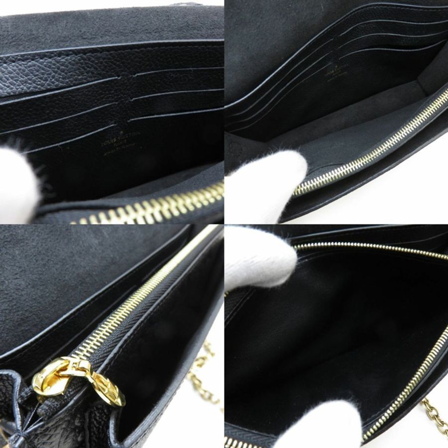 LOUIS VUITTON 路易威登 Monogram Empreinte Portefeuille Vavin M67839 鏈條單肩包-6