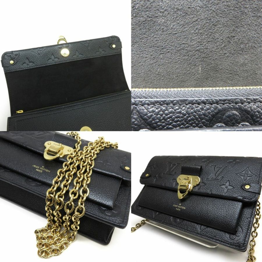 LOUIS VUITTON 路易威登 Monogram Empreinte Portefeuille Vavin M67839 鏈條單肩包-7