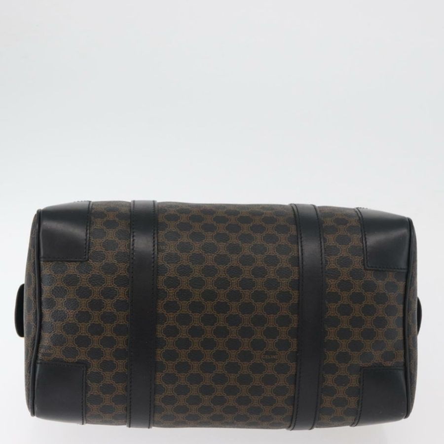 【日本直送】CELINE Macadam帆布波士頓包 PVC皮革 黑色 金色 正品 179006A-4