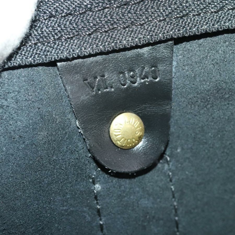 【日本直送】路易威登 Epi Keepall 55 波士頓包 Noir 黑色 M42952 LV Auth 180315A-11