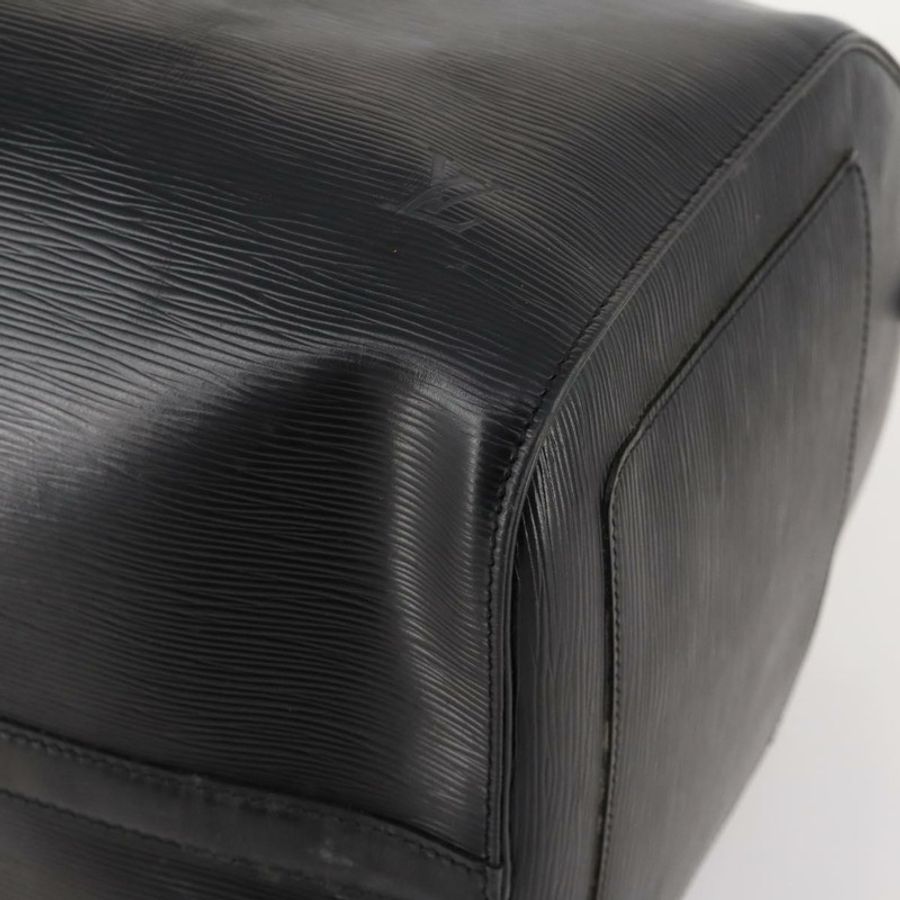 【日本直送】路易威登 Epi Keepall 55 波士頓包 Noir 黑色 M42952 LV Auth 180315A-13