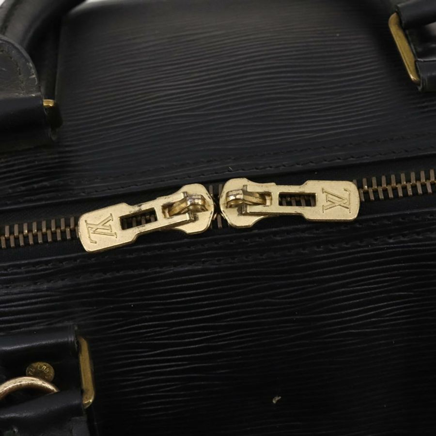 【日本直送】路易威登 Epi Keepall 55 波士頓包 Noir 黑色 M42952 LV Auth 180315A-18