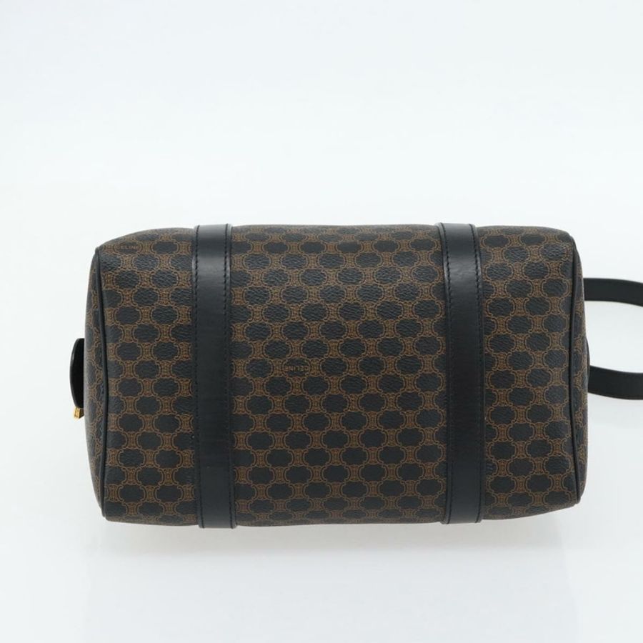 【日本直送】CELINE Macadam帆布手提包 PVC皮革 兩用 黑色 金色 正品 181930V-4