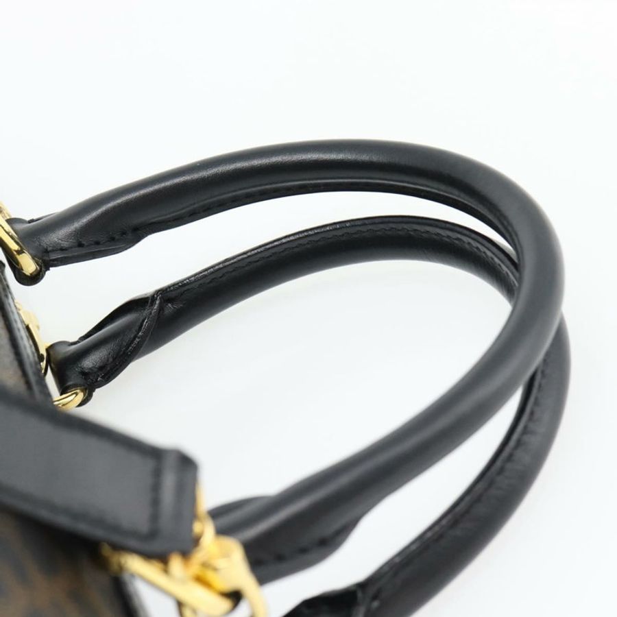 【日本直送】CELINE Macadam帆布手提包 PVC皮革 兩用 黑色 金色 正品 181930V-13