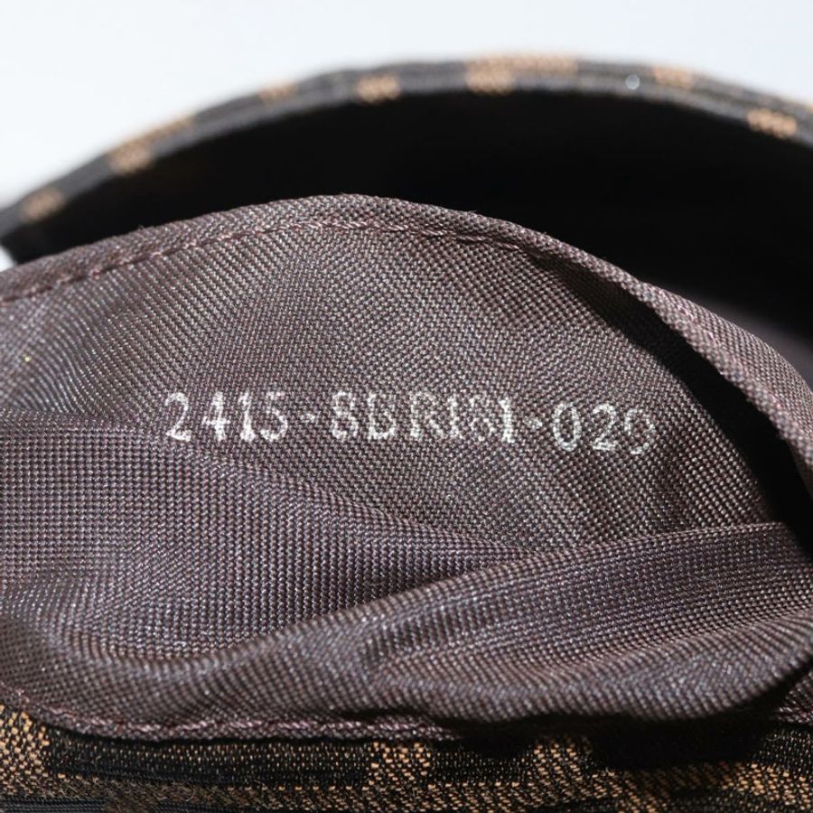 【日本直送】FENDI Zucca帆布Mamma Baguette單肩包 黑色棕色 正品 yk20437SAM-22