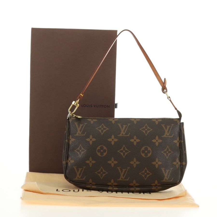 【日本直送】路易威登 Monogram 手拿包配件袋 M51980 LV 正品 ka4644V-21