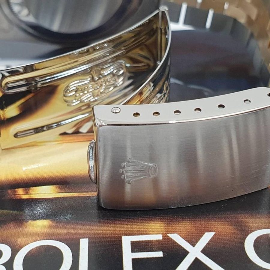 【大眾名錶】ROLEX 勞力士16233 Datejust 蠔式日誌DJ36 新包台 金色十鑽紀念面盤 大眾名錶G310-7