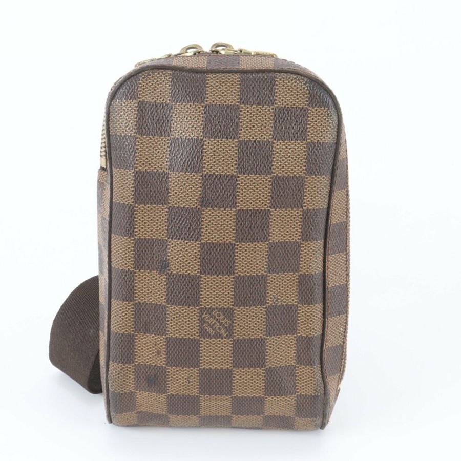 路易威登 Damier Geronimos N51994 男士皮革兩用斜背包/腰包-1