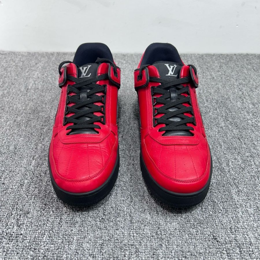 Louis Vuitton 路易威登 LV 紅色Trainer 休閒鞋 /41.5碼 /7.5碼 97新-1