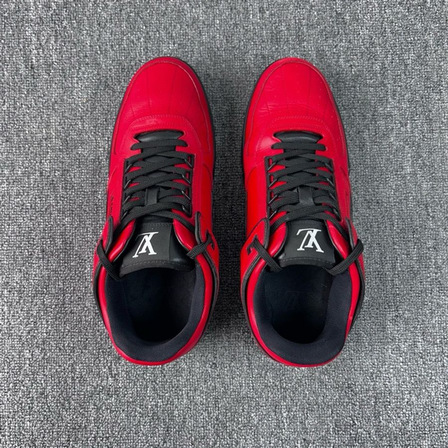 Louis Vuitton 路易威登 LV 紅色Trainer 休閒鞋 /41.5碼 /7.5碼 97新-2