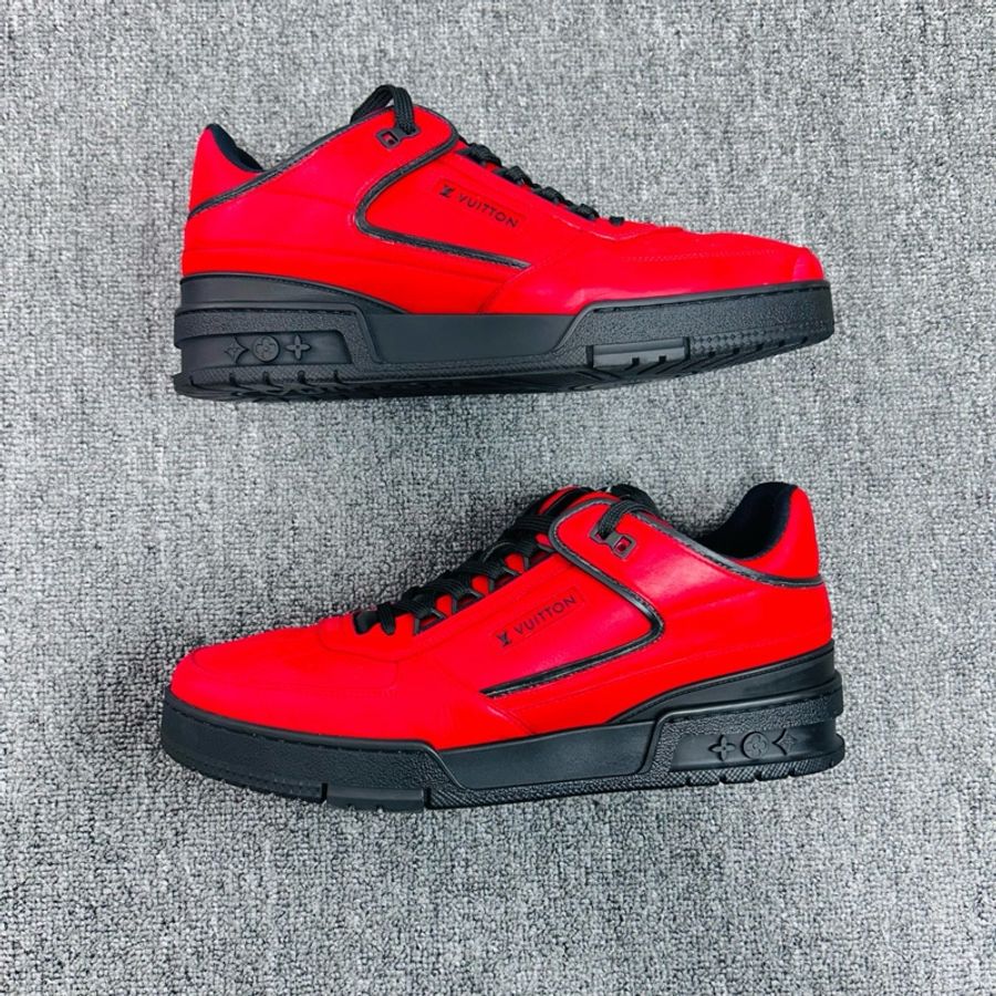 Louis Vuitton 路易威登 LV 紅色Trainer 休閒鞋 /41.5碼 /7.5碼 97新-4