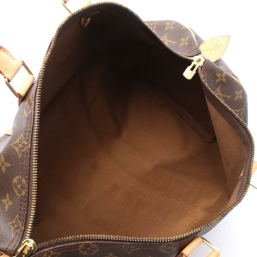 路易威登 Keepall 旅行手提包 M41428 Monogram 皮革棕色二手女款-2