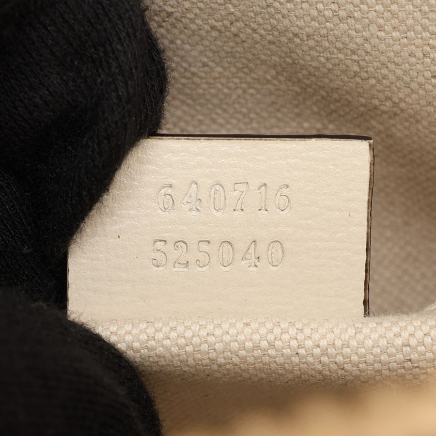 白色 烏木色 GG Supreme帆布 Horsebit 1955 兩用包【GUCCI 古馳】 640716-4