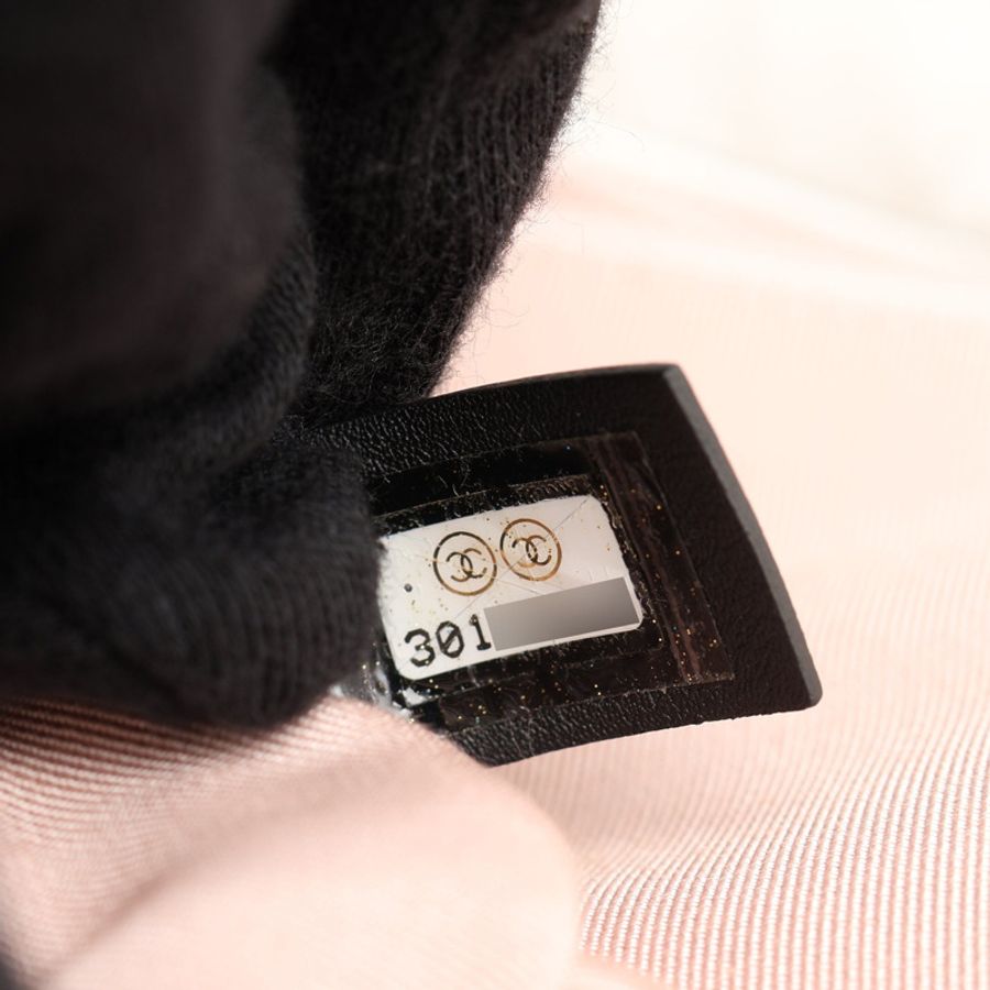 藍/白色 尼龍帆布 19 口蓋 兩用包 (無卡)【CHANEL 香奈兒】 AS1162-4