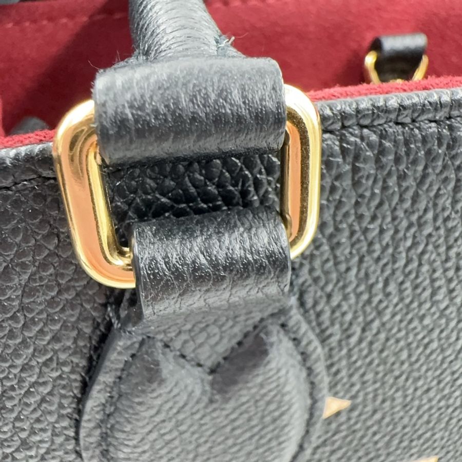 LV黑色拚米白牛皮ON THE GO PM托特包M45659-17