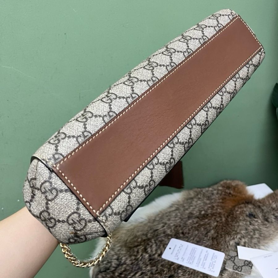 Gucci 古馳 焦糖padlock 鏈條包-2