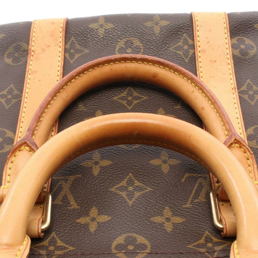 路易威登 Keepall 45 手提旅行包 M41428 Monogram 棕色皮革二手-5