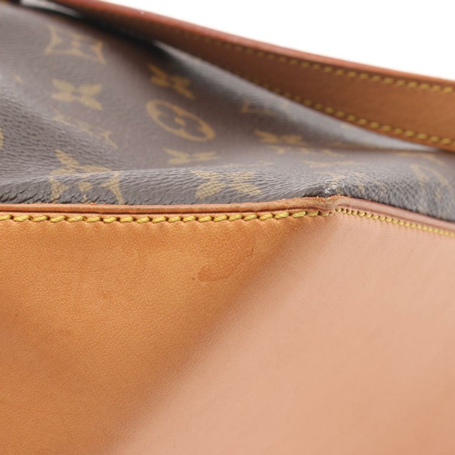 路易威登 Cabas Piano 大號手提單肩包 M51148 Monogram 棕色皮革-12