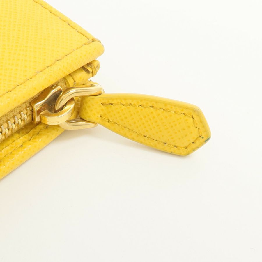 PRADA Saffiano皮革Wallet長錢包-10