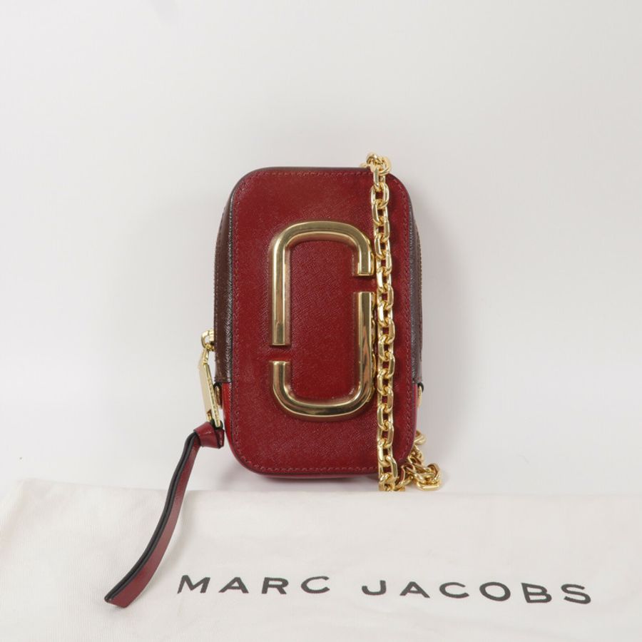MARC BY MARC JACOBS 塗層帆布Chain Shoulder鏈帶肩背袋-8