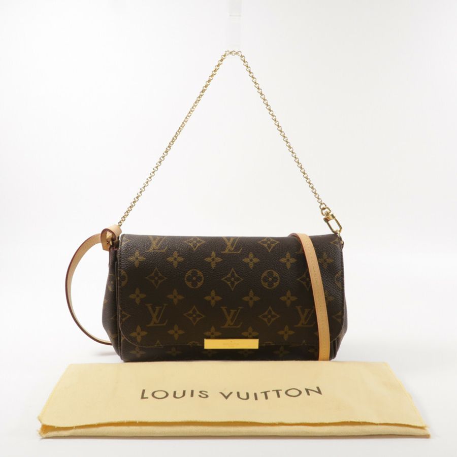 LOUIS VUITTON Monogram Favorite MM手挽肩背兩用袋-9