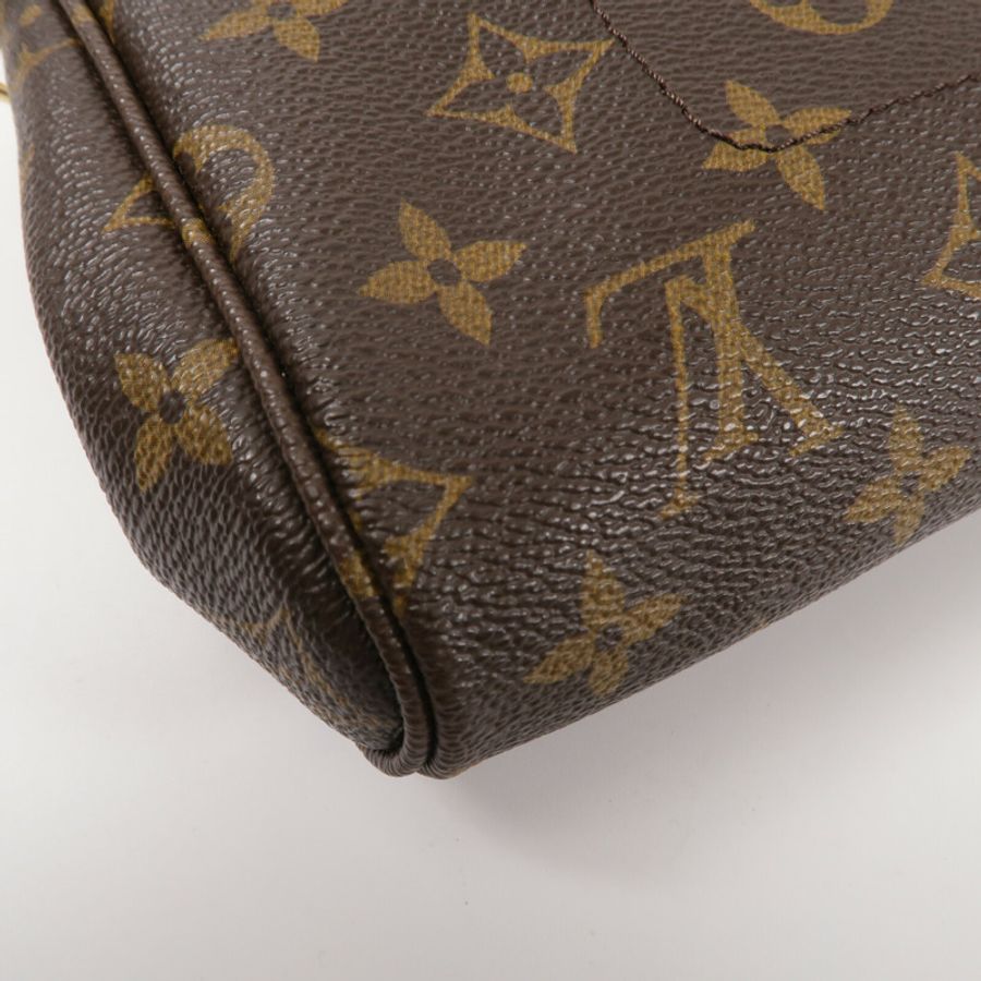 LOUIS VUITTON Monogram Favorite MM手挽肩背兩用袋-11