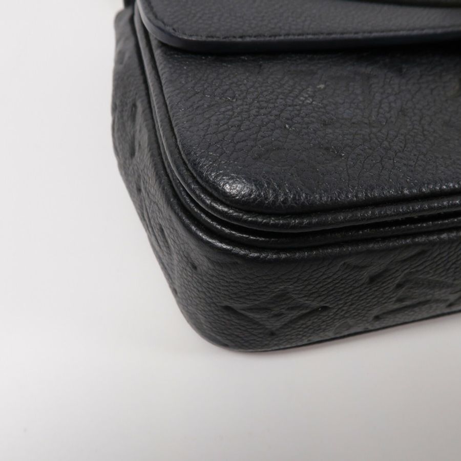 LOUIS VUITTON Monogram Empreinte Marceau鏈帶肩背袋-11