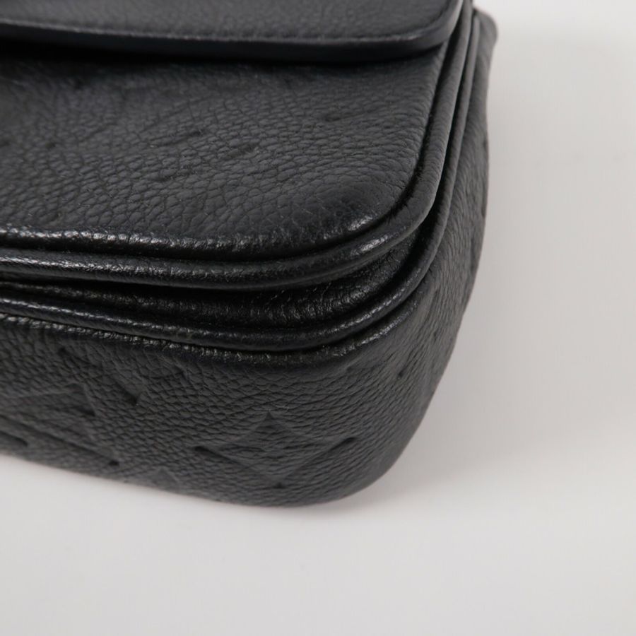 LOUIS VUITTON Monogram Empreinte Marceau鏈帶肩背袋-12