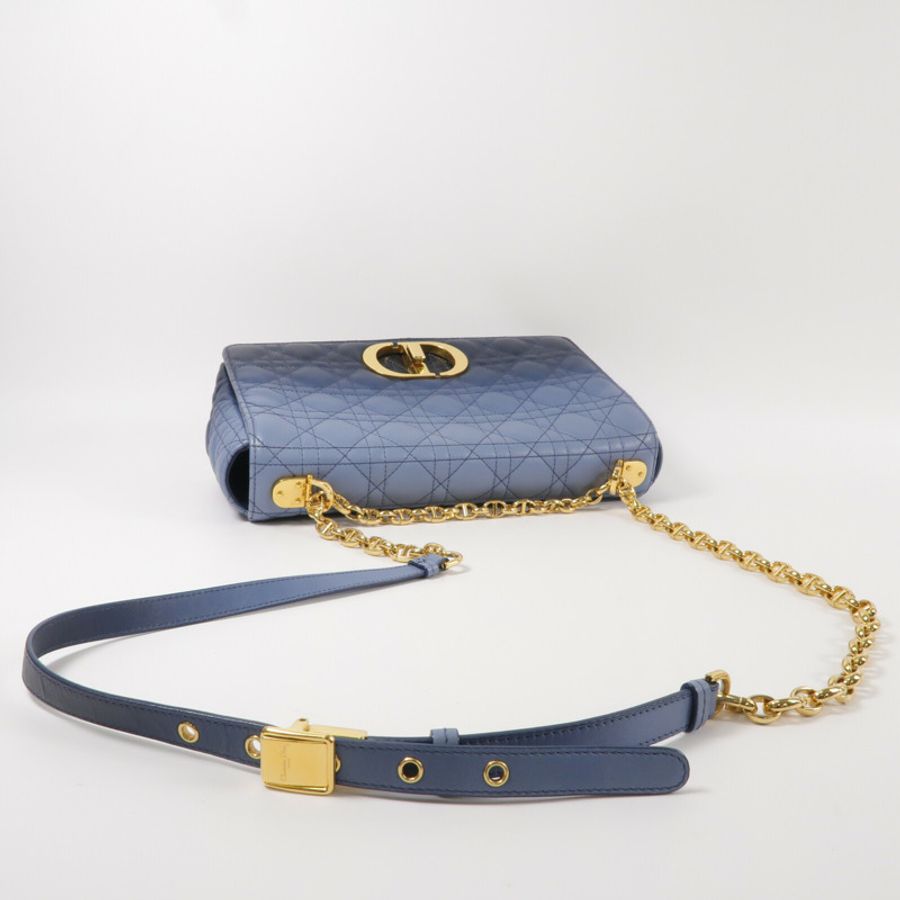 Dior 牛皮皮革Care Bag Large鏈帶肩背袋-9