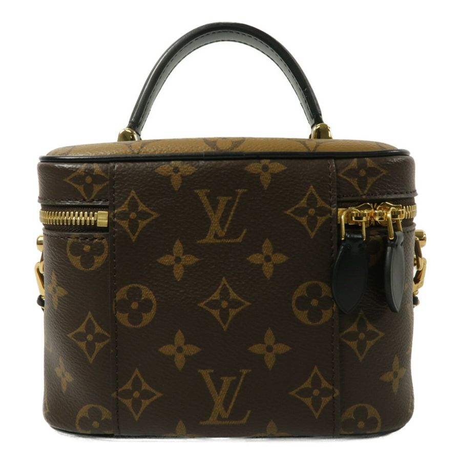 LOUIS VUITTON Monogram Reverse Vanity PM手挽肩背兩用袋-1