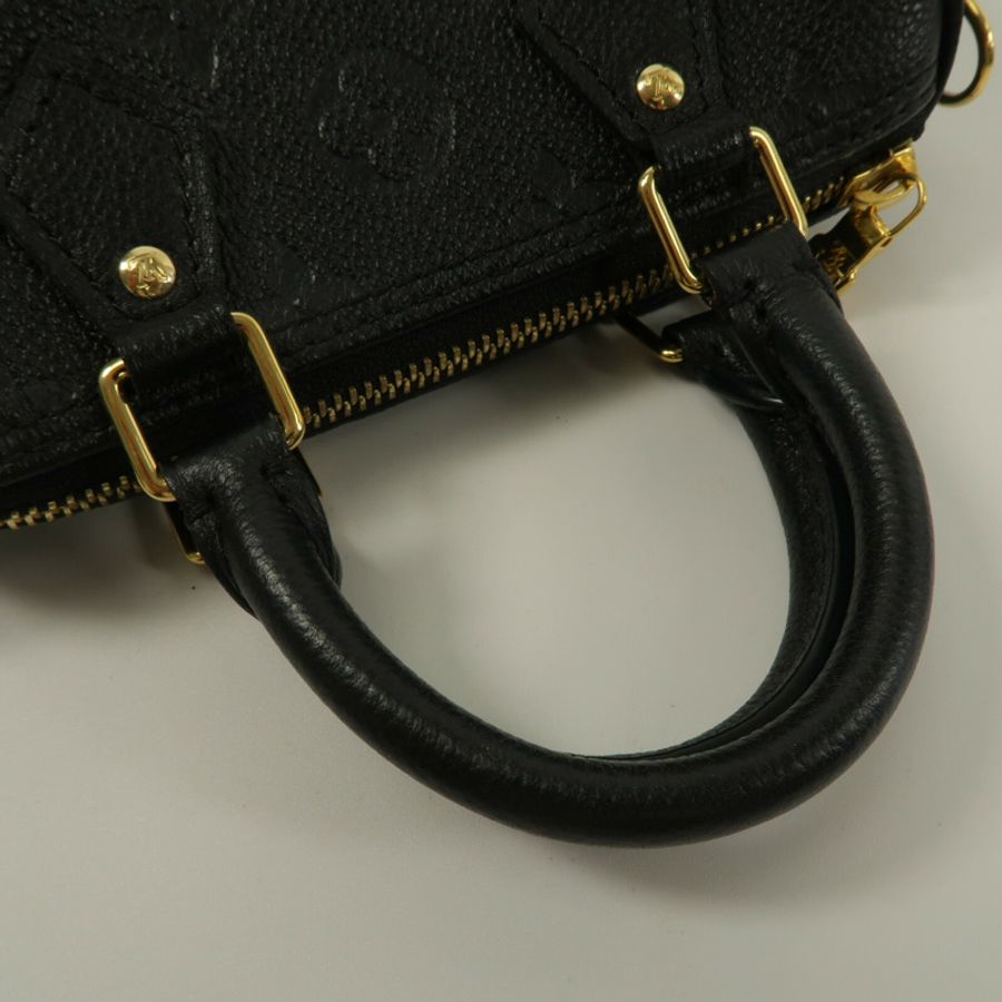 LOUIS VUITTON Monogram Empreinte Nano Speedy手挽肩背兩用袋-7