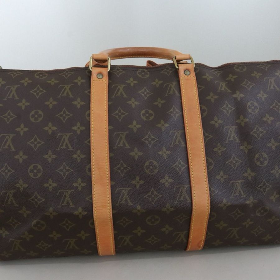 Louis Vuitton 路易威登 Keepall 50 中古手提旅行袋,無鎖-2