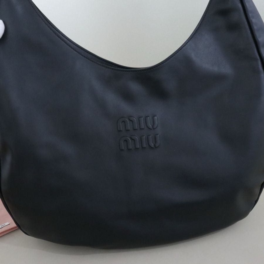Miumiu 繆繆 皮革Hobo腋下包托特包-2