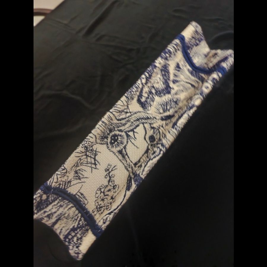 Dior mini 老花托特包-8