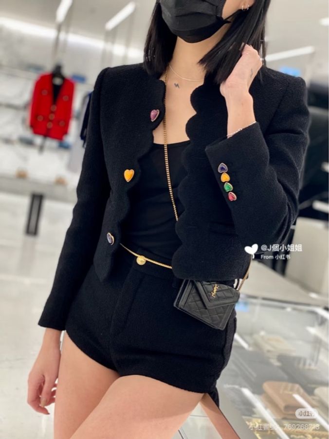 《仙闆名牌精品 》 Yves Saint Laurent YSL 聖羅蘭 Micro gaby mini 小廢包 斜背包-4
