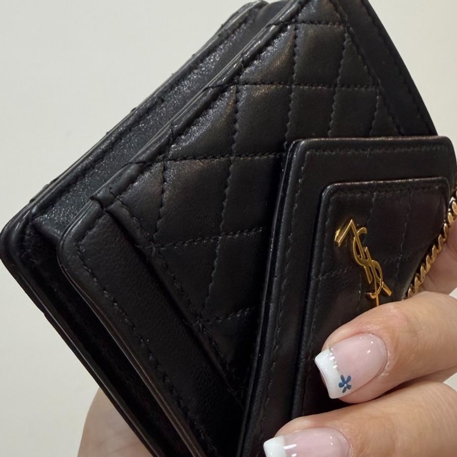 《仙闆名牌精品 》 Yves Saint Laurent YSL 聖羅蘭 Micro gaby mini 小廢包 斜背包-28