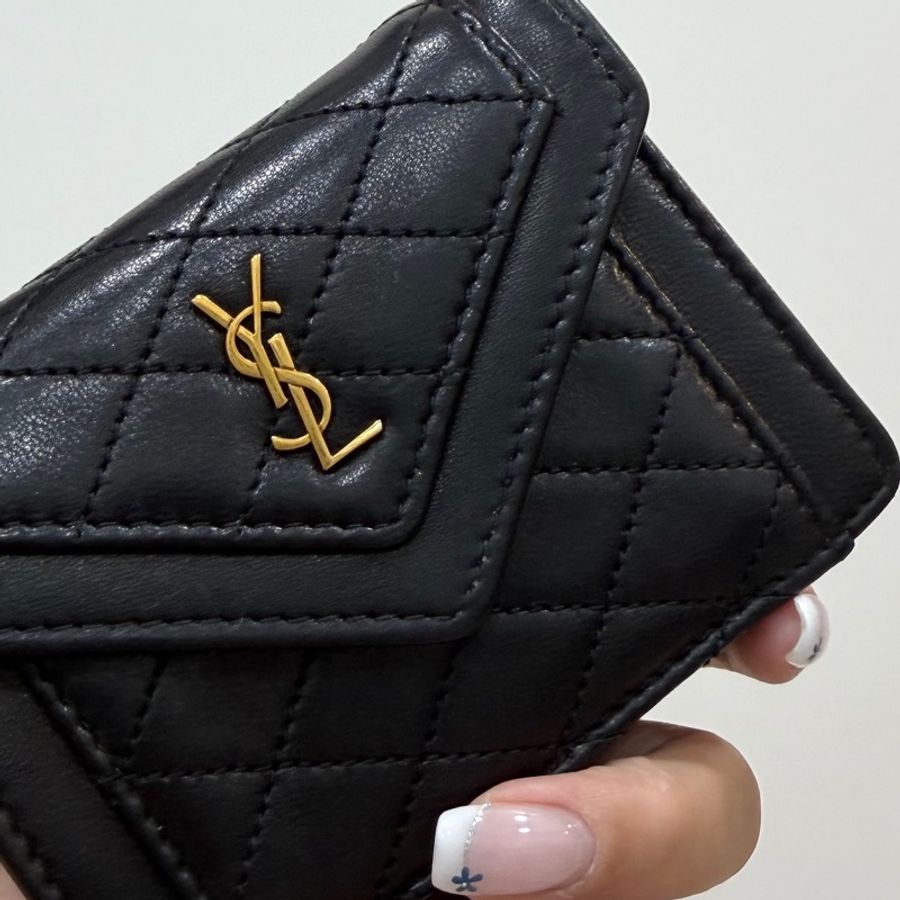 《仙闆名牌精品 》 Yves Saint Laurent YSL 聖羅蘭 Micro gaby mini 小廢包 斜背包-30