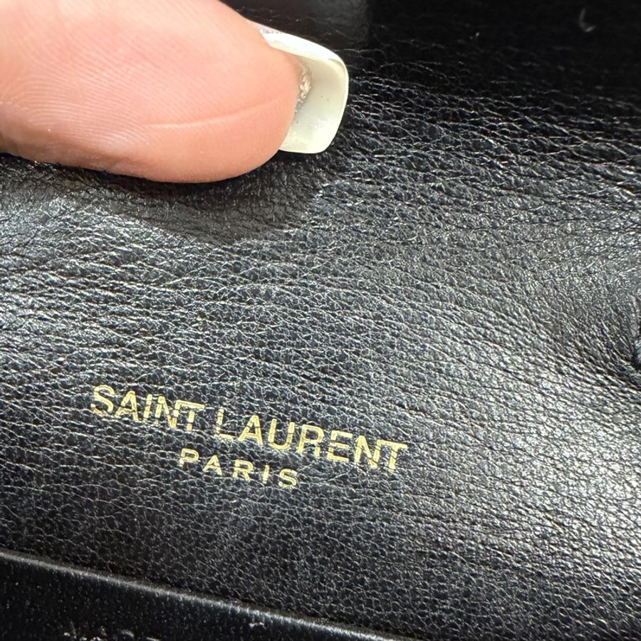 《仙闆名牌精品 》 Yves Saint Laurent YSL 聖羅蘭 Micro gaby mini 小廢包 斜背包-33