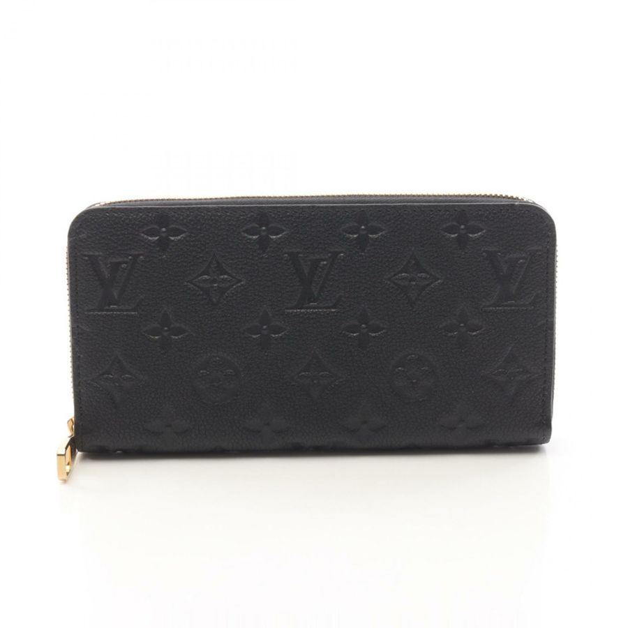 路易威登 Zippy 長版錢包 M28791 Monogram empreinte Noir 二手-0