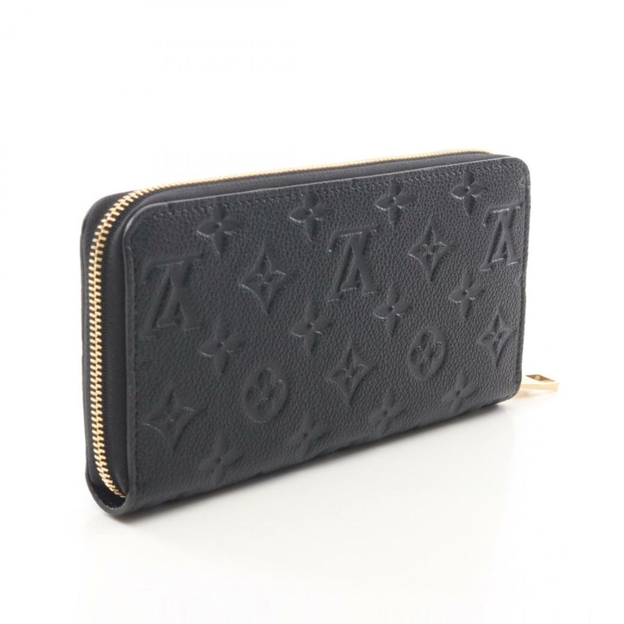 路易威登 Zippy 長版錢包 M28791 Monogram empreinte Noir 二手-1
