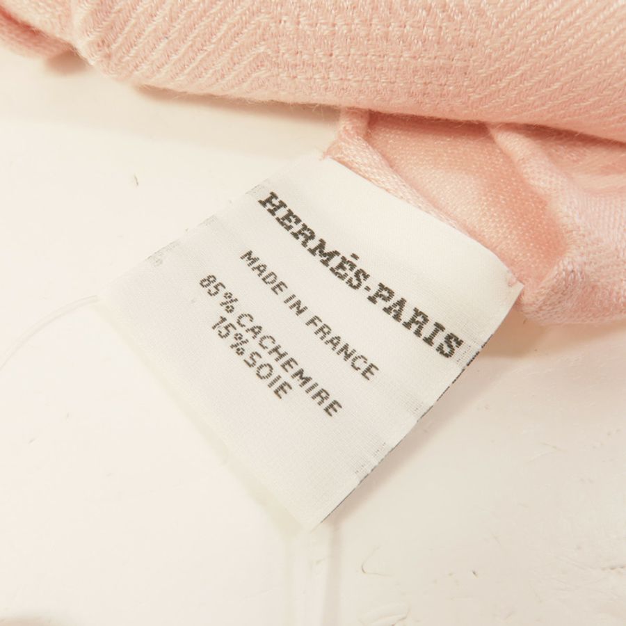 HERMES Cashmere/Silk New Libris Stole圍巾-9