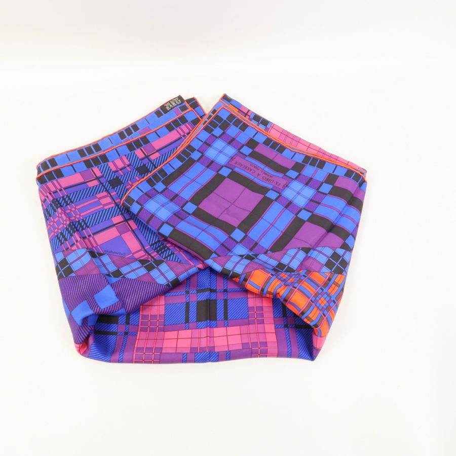HERMES 絲質Scarf 90X90絲巾-7