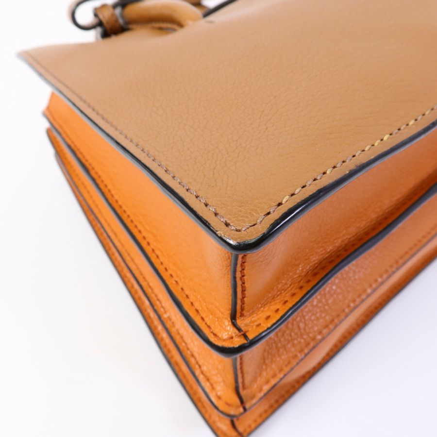 Miu Miu 牛皮皮革2 Way Shoulder Bag手挽肩背兩用袋-13