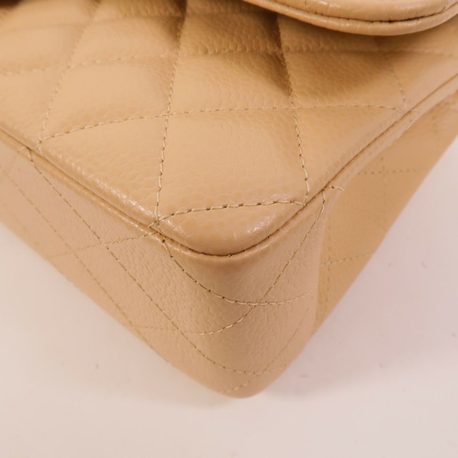 CHANEL 牛皮皮革Classic 25鏈帶肩背袋-10