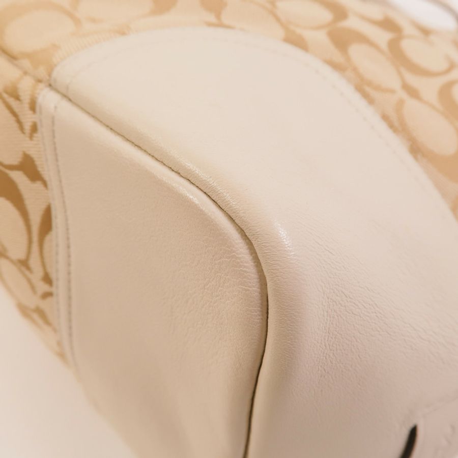 COACH 帆布Tote Bag手挽肩背兩用袋-10