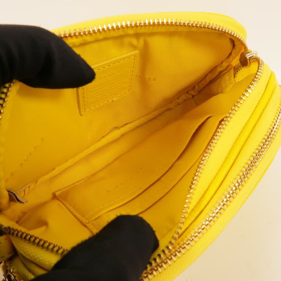 COACH 牛皮皮革Shoulder Bag肩背袋-4